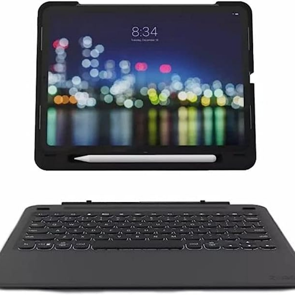 ZAGG Rugged Book Detachable Case and Magnetic-Hinged Keyboard for iPad 11